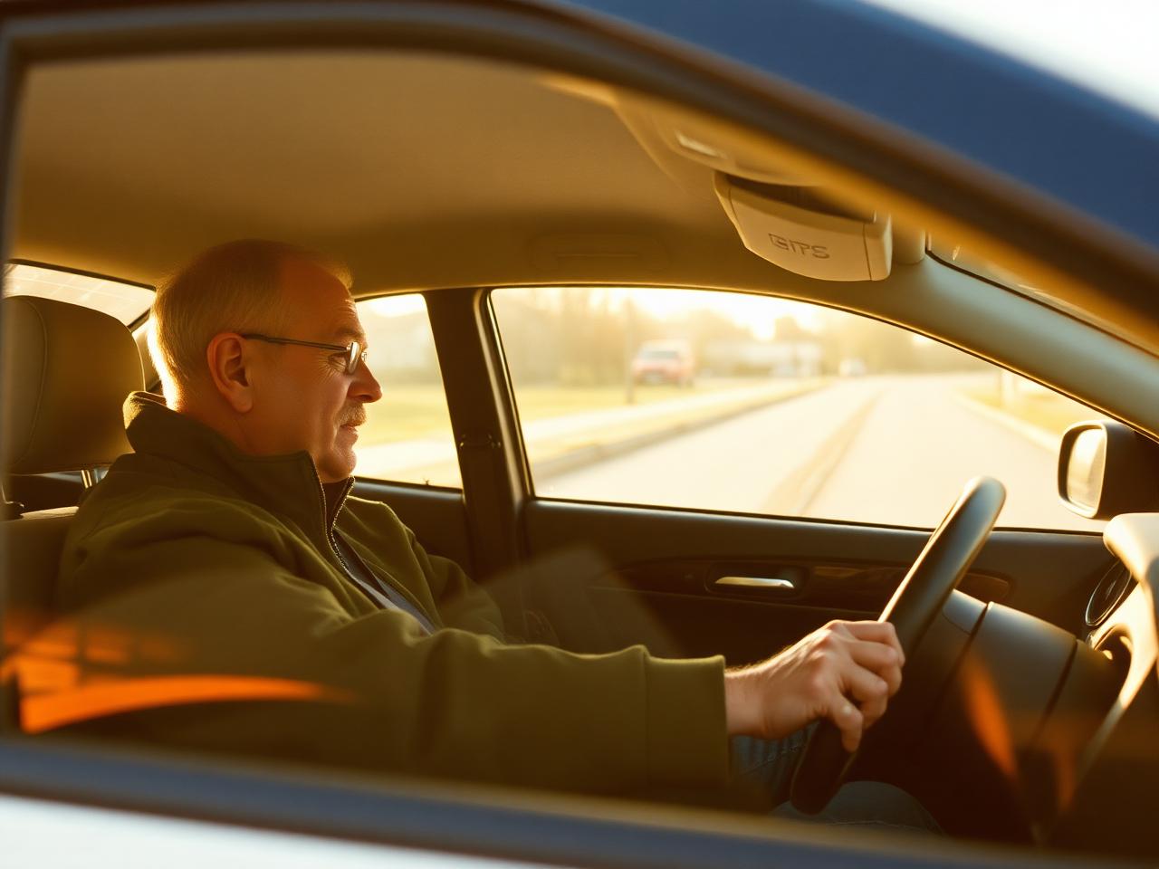 Leçon de conduite avec un moniteur d'auto-école solidaire